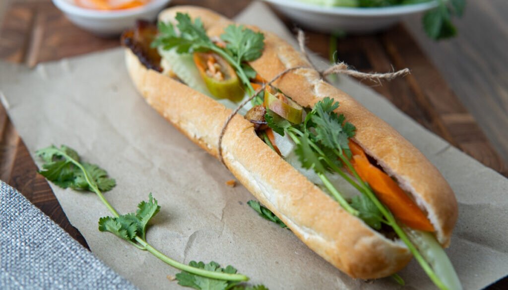 Vietnamese Grilled Chicken Sandwich
