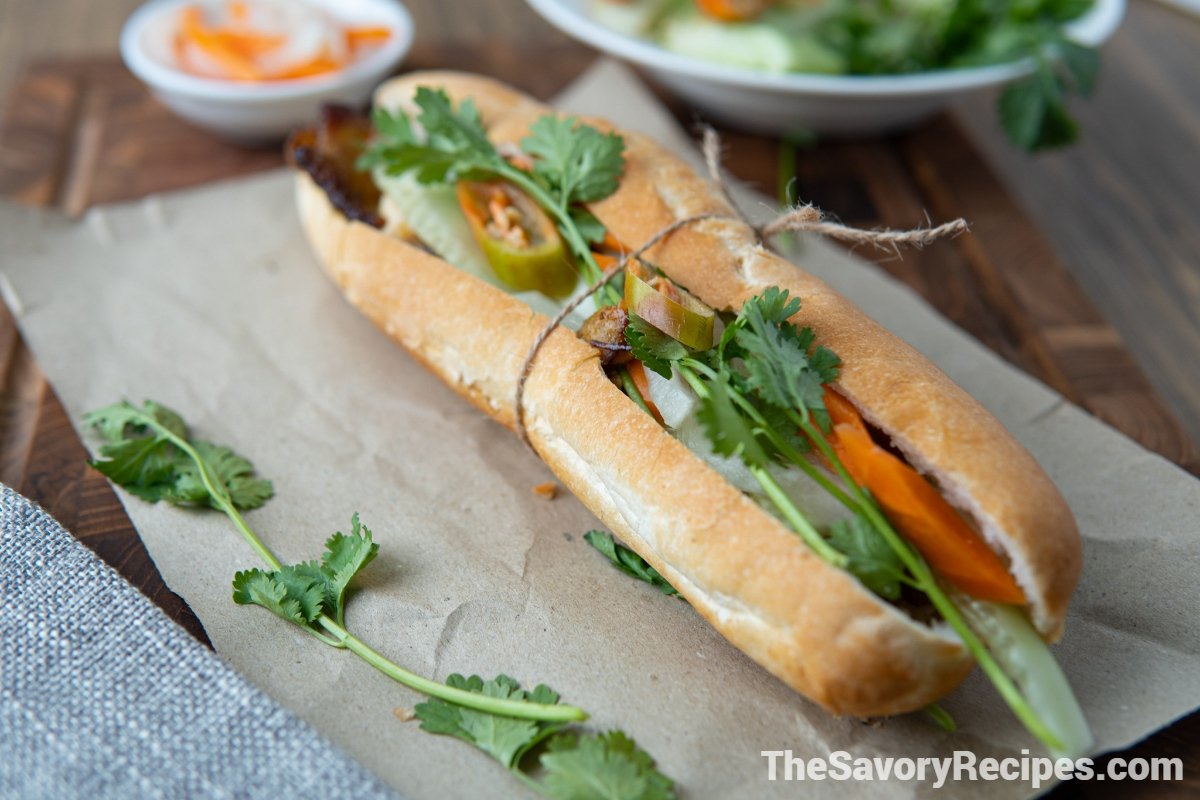 Vietnamese Grilled Chicken Sandwich